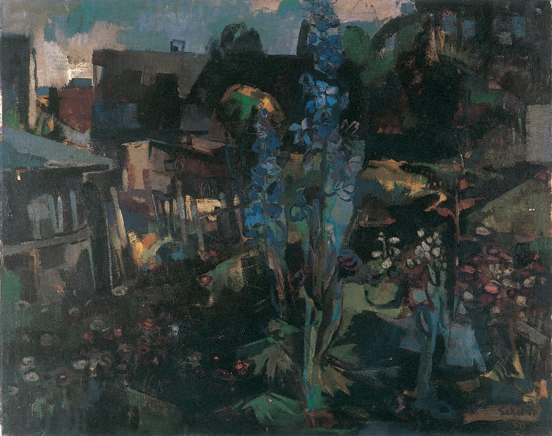 Peter Jakob Schober . Rittersporn