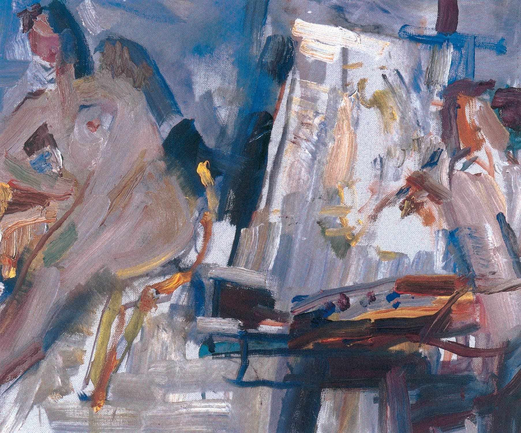 Peter Jakob Schober . Maler und Modell