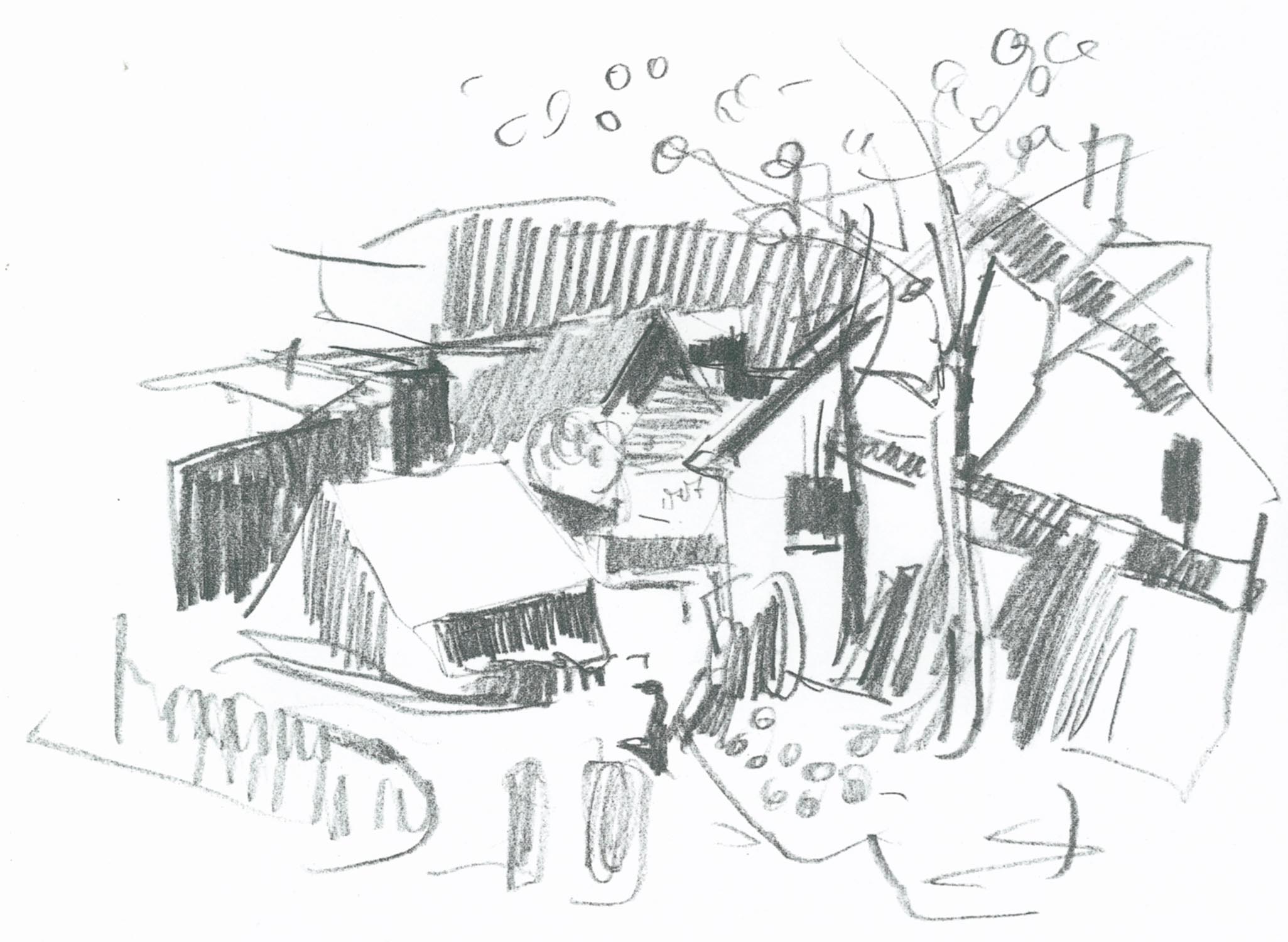 Peter Jakob Schober . Häusergruppe